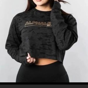 Alphalete oversized crop